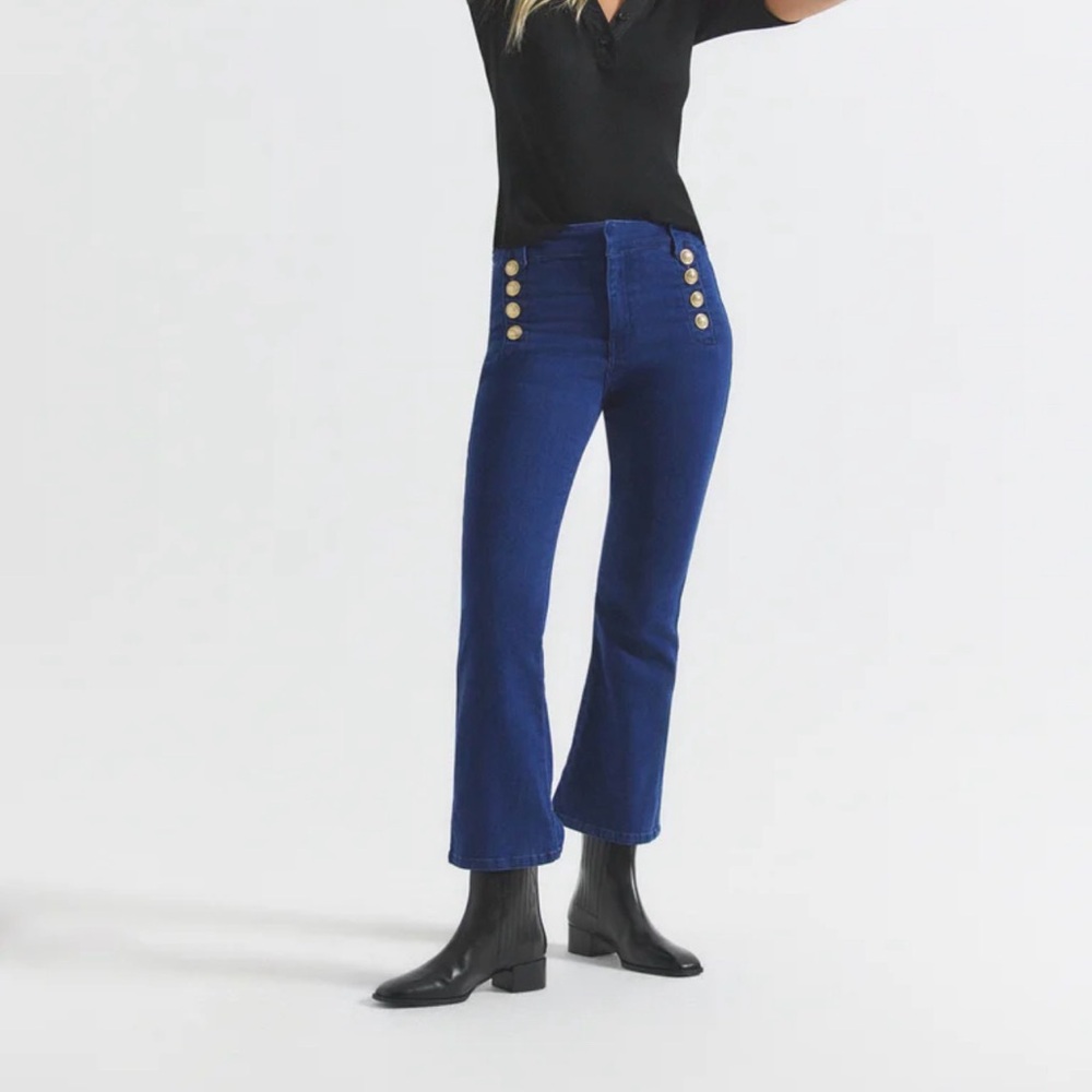 Never Been Worn- Derek Lam 10 Crosby- Robertson Crop Flare Jeans- Size 26